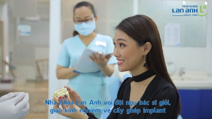 Cấy ghép implant an toàn - nhẹ nhàng tại Nha Khoa Lan Anh