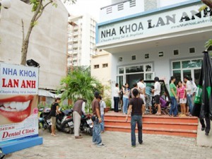 Do bo Nha khoa Lan Anh - nieng rang
